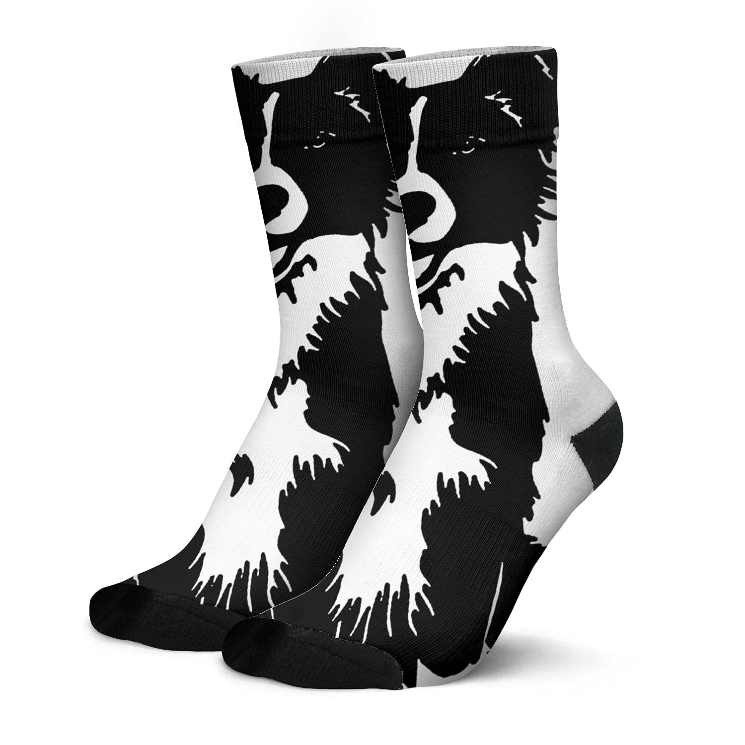 Crew Socks High Ankle Sports Socks Border Collie Comfort Socks Cute Novel Funny for Men?Women Gift