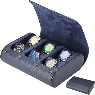 Travel Watch Case Organizer Fits Luxury Smartwatches for Travel