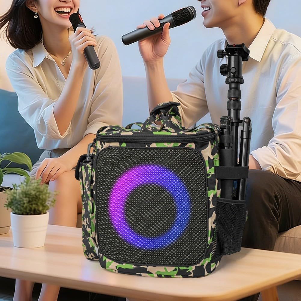 EVA Hartschalentasche für JBL für partybox Encore2 für stoßfest(Black)