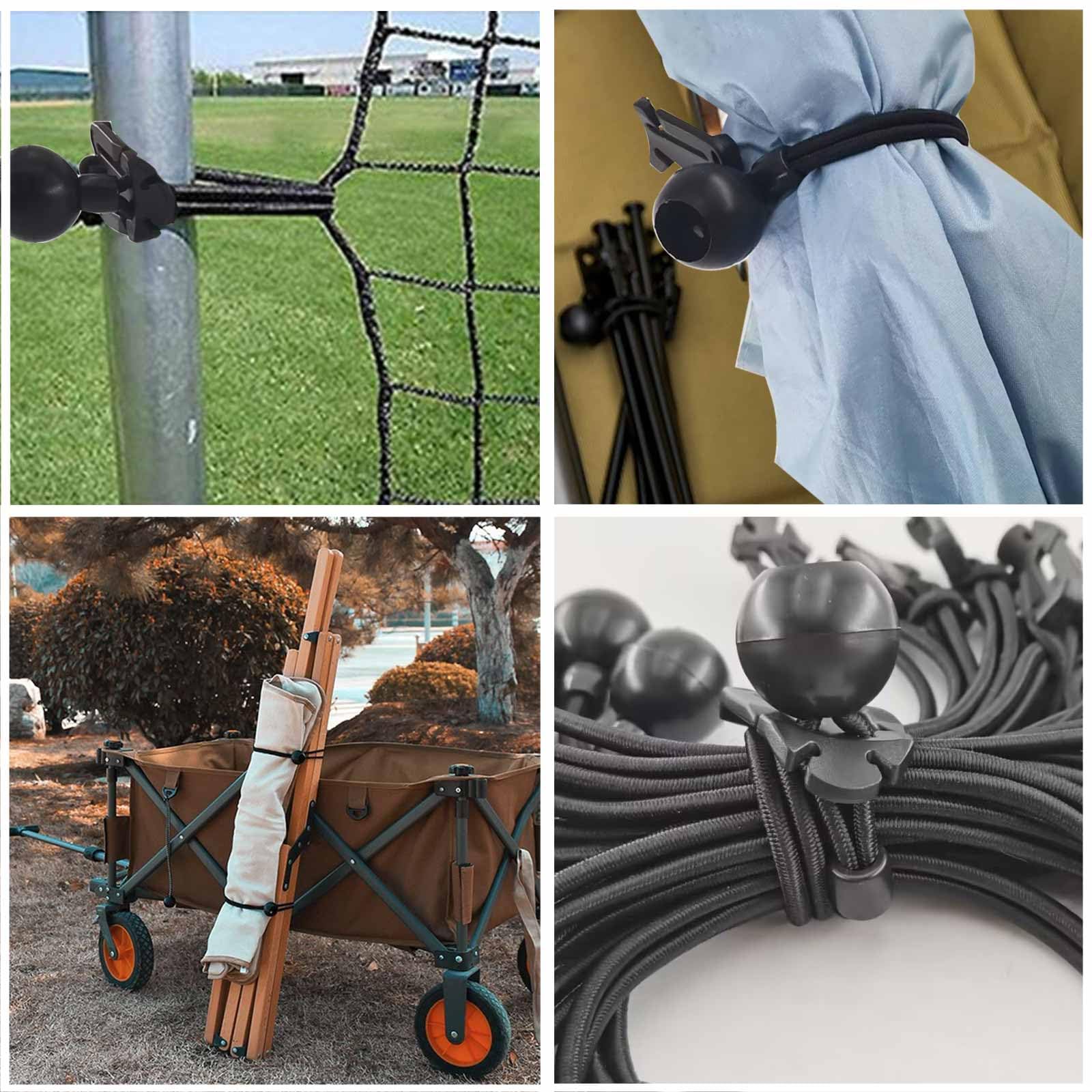 Elastici Con Sfera - 50 Pezzi, Per Teloni, Fissaggio, Gomma Resistente - Foto 4