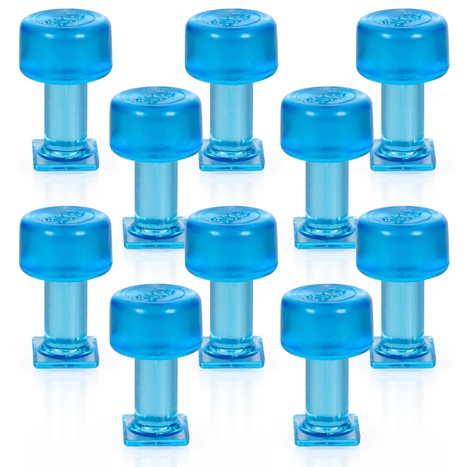 Black Plague Tabweld Black Ice 10mm Square PDR Hail Dent Tab - 10 Piece Pack - Black Ice Dent Removal Tab Set - Paintless Repair Kit