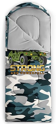 Miniatura 4 de BailiPromise Sacos de dormir para campamento, clima cálido y fresco de 3 estaciones, ligeros, impermeables para adultos y niños, viajes y