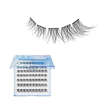 Broadway Lash Clusters, 9-16mm 70 pcs Assorted Natural Wispy False Eyelashes, Customizable DIY Individual Lash Extensions for Beginners, Lightweight & Comfortable Wide Band, Great for Everyday Glam