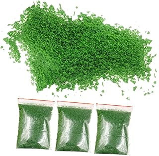 Luxshiny 4Bags DIY Tree Supplies Realistic Artificial Moss Powder for Miniature Landscaping for Micro Landscape Model Train and Table Decoration Total