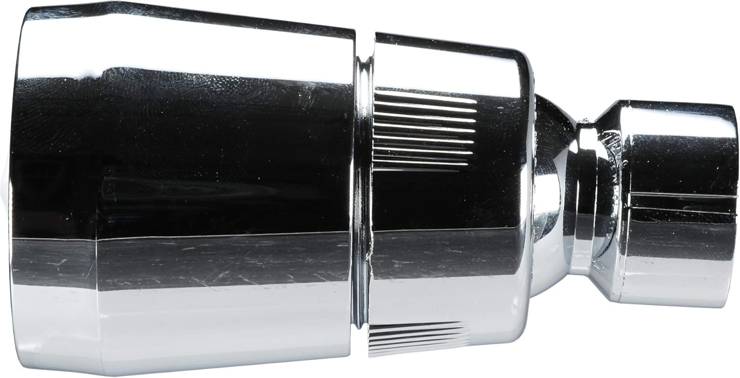 Chrome Small Round Wall Mounted Showerhead