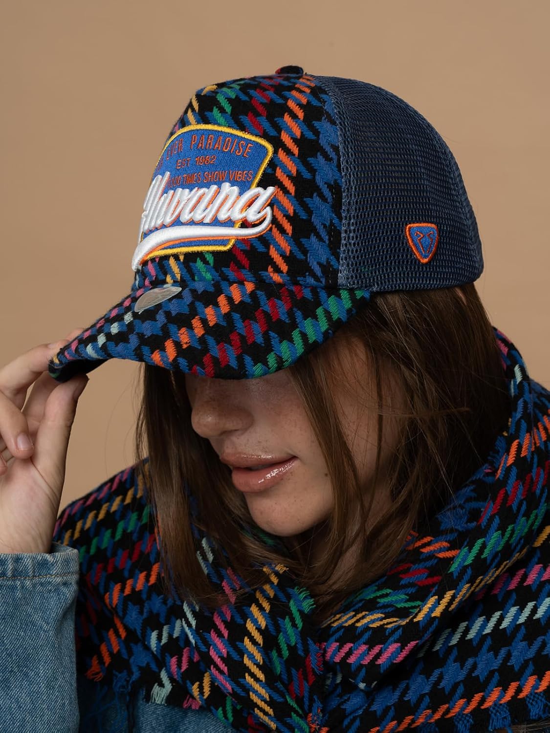 Trucker Hat - City's Collection - Havana - Indigo - Image 2