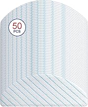 Jajadeal 50 Pieces Cleaning Cloths for Ecovacs Deebot OZMO T8 AIVI T8 Plus T8 Max T9 T9 Max N8 PRO Robot Vacuum Cleaner Mop Cloths, Cleaning Wipes