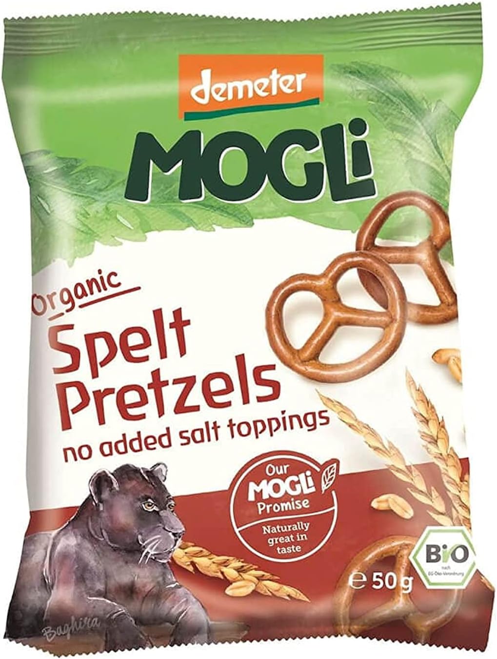 Spelt Pretzels for Children BIO 50 g - MOGLI