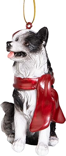Vista 177 de Design Toscano - Figura de perro para decoración navideña.