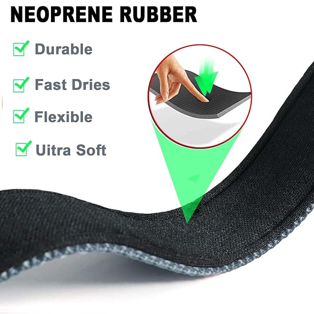 Foto 6 de 7 de Dog Collar, Reflective Adjustable Basic Dog Collar with Soft Neoprene Padding