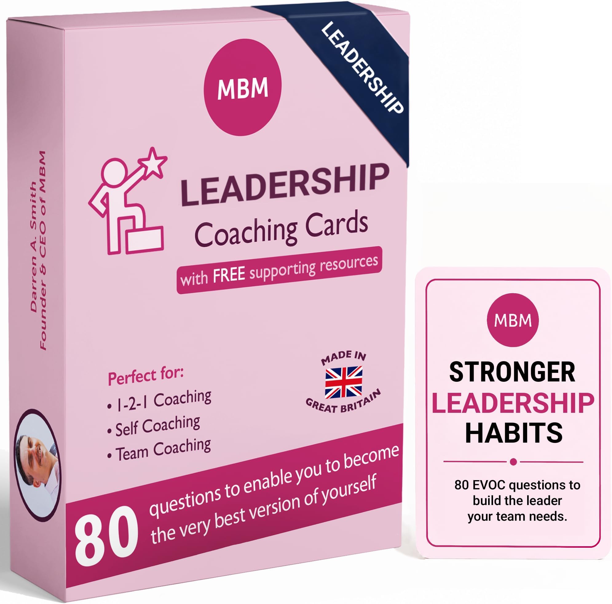 MBM Leadership – Leadership Coaching Cards for Managers, HR & Team Leaders