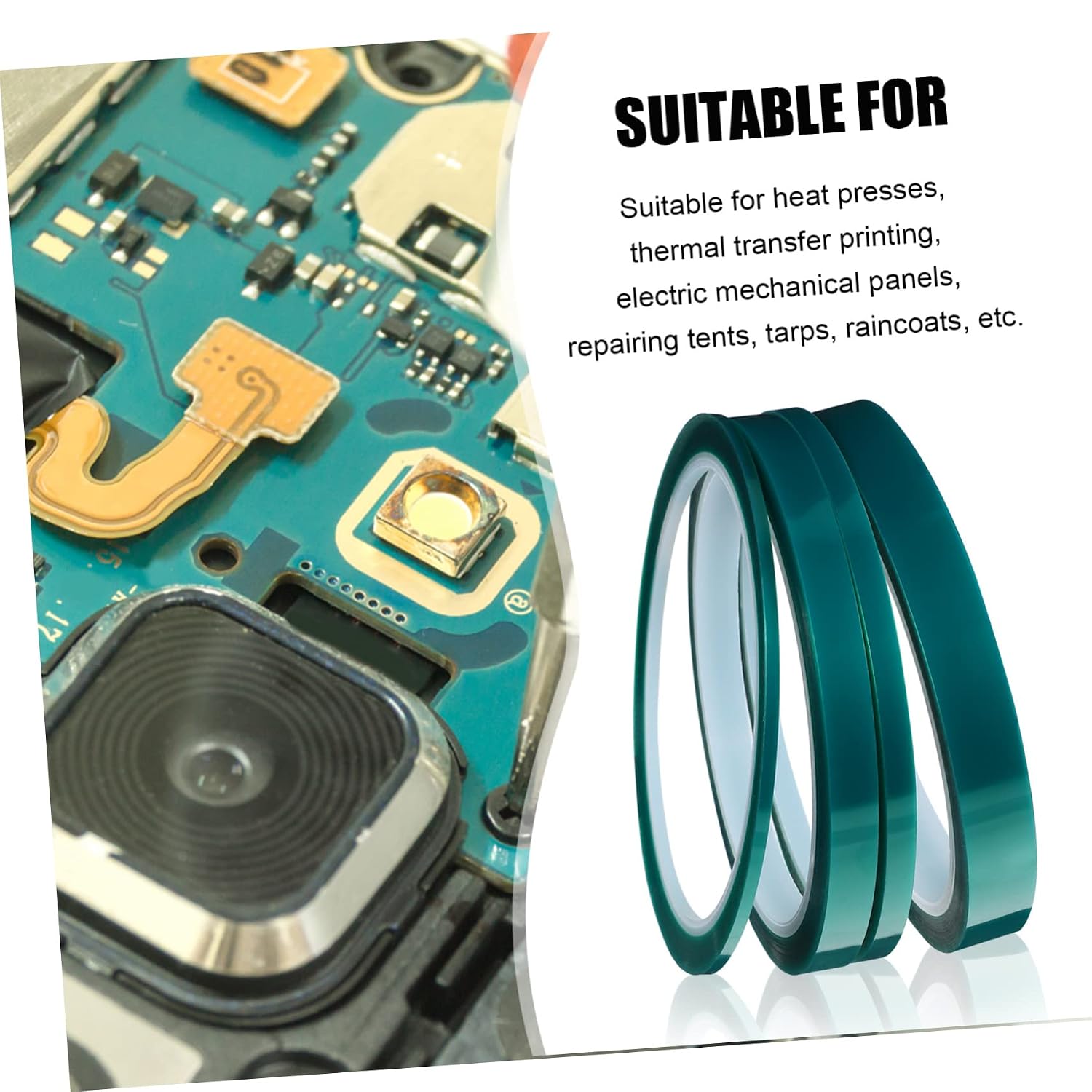 8rolls High-Temperature Transfer Tape for Sublimation Tape Each for Crafts and Projects