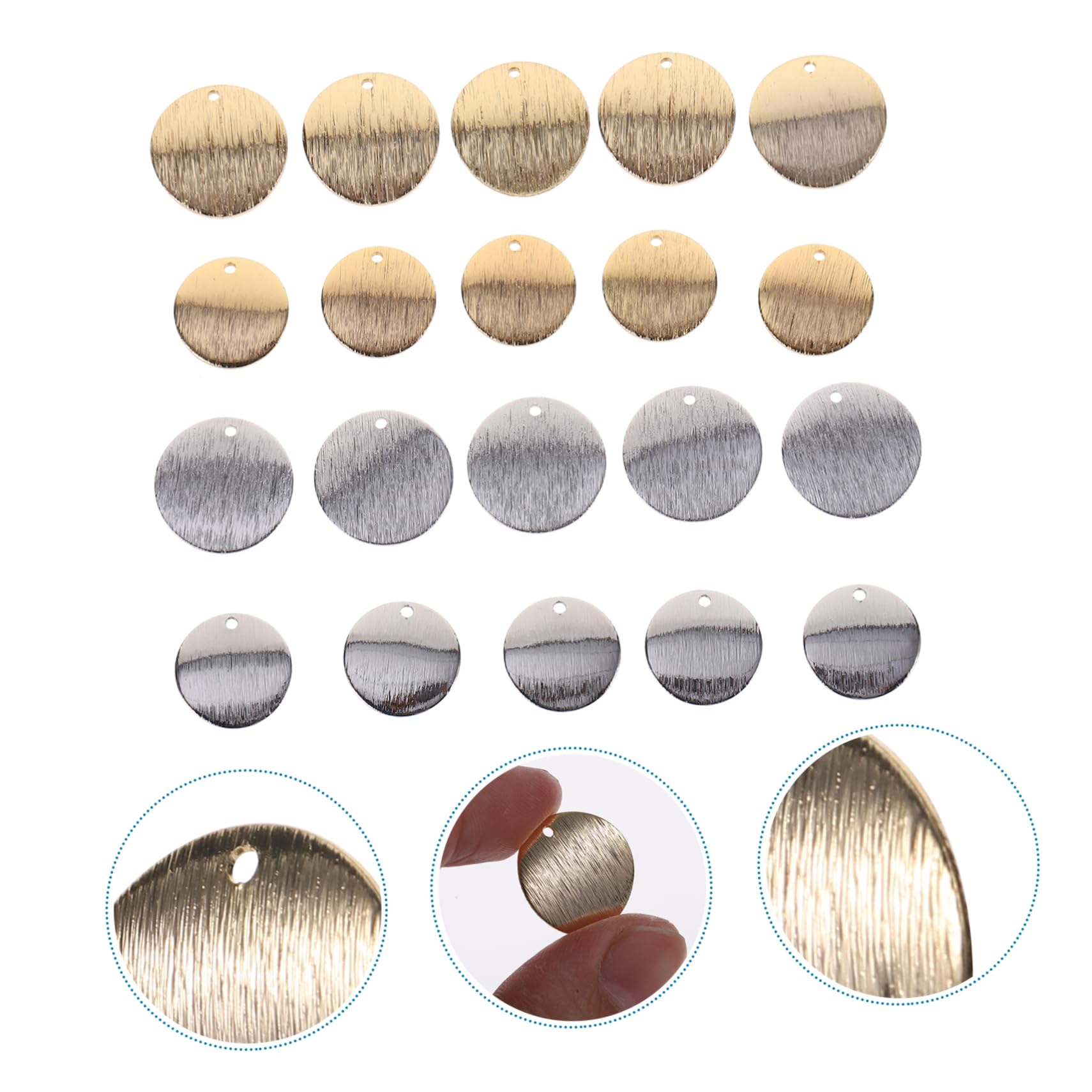Artibetter 2 Set Ciondoli Diy Per Creazioni Fai Da Te Accessori Decorativi Per Collane E Materiale Resistente E Duraturo Design Personalizzabile Per 20 Pezzi*2
