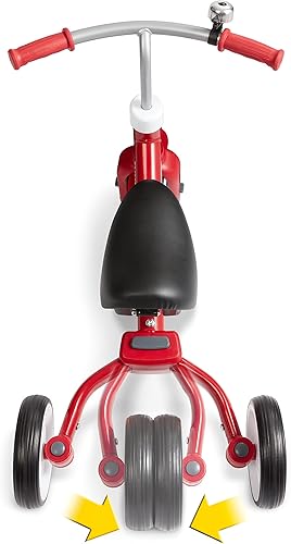 Miniatura 7 de Bicicleta para niños pequeños, triciclo para niños de 2 a 4 años, juguete para bebé, triciclo triple Radio Flyer para edades de 1 a 3 años, rojo