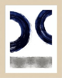 Amanti Art Wood Framed Wall Art Print Gravitate Blue II by Ellie Roberts  11.4 i - Compare price