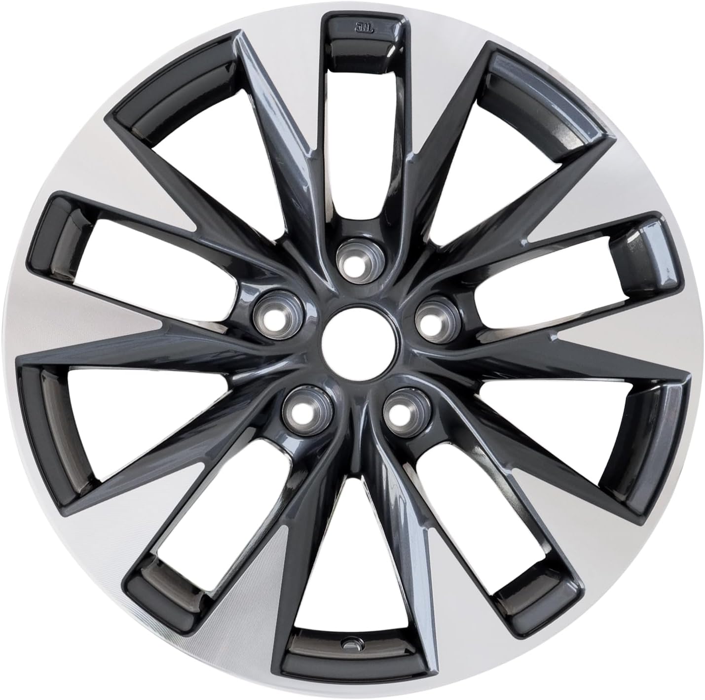 17" New 17x6.5" Aluminum Alloy Wheel Rim Fits for Nissan Sentra 2016 2017 2018 2019 Factory Wheel Replacement, ALY62730U35N, Direct Fit, OEM Design Replacement Rim