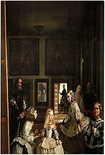 CafePress Diego Velazquez's Las Meninas Rectangle Magnet, 3"x2" Refrigerator Magnet