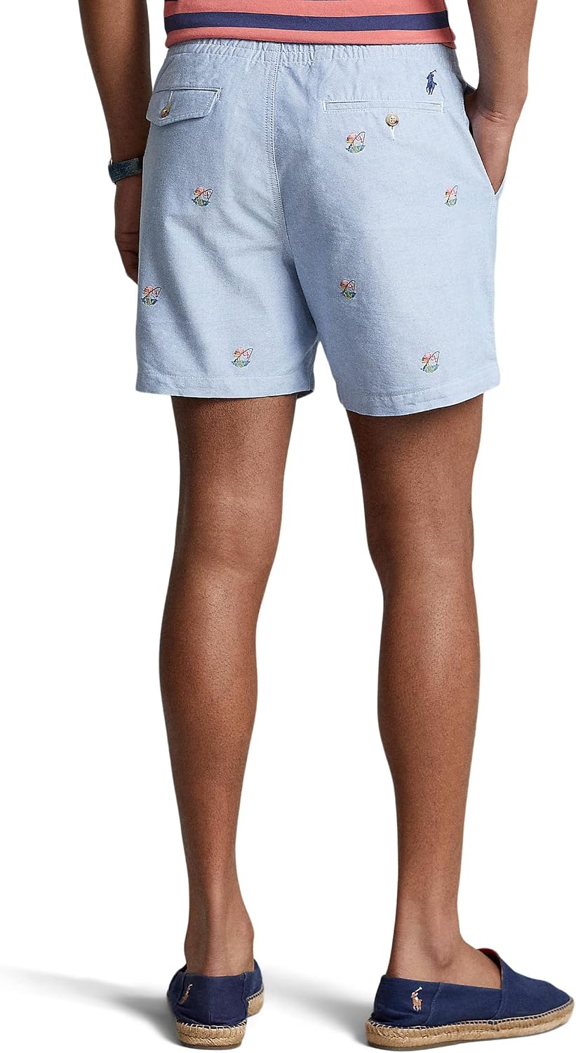 POLO RALPH LAUREN 6-Inch Polo Prepster Oxford Shorts Multi MD
