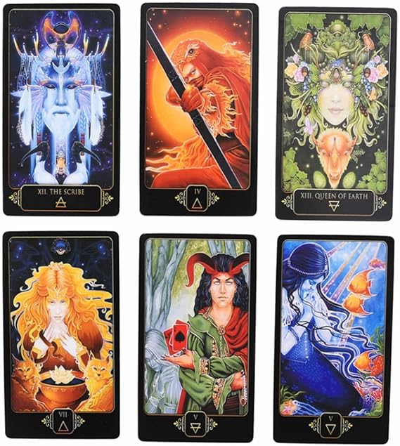 Tarot Classic Tarot Guy Dream Tarot Card Divination Oracle Card Family Reunion Casual Board Game with PDF Guide