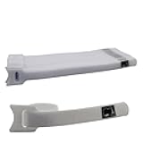 StabLabs CableLock Cable Ties - 50 Pack - 8 Inch Reusable Cord Organizers - Clean Cable Management for Gaming and Home Office (White)