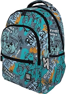 Grafoplas Roomy Bits&bobs Mochila Escolar Unisex niños (Pack de 1)