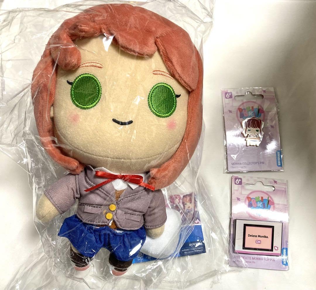 ドキドキ文芸部 モニカ ぬいぐるみ X120407191 - ぬいぐるみ