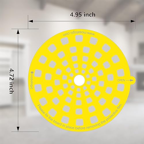 Miniatura 3 de Mosalogic Recambios de trampa de luz para pulgas, tarjetas adhesivas de repuesto, recambios para tableros de pegamento para atrapador de pulgas,