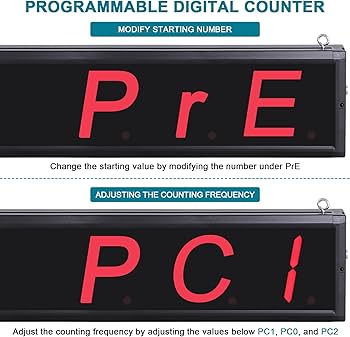 Amazon.com: YMJOINMX Digital LED Counter Count Up to 999999