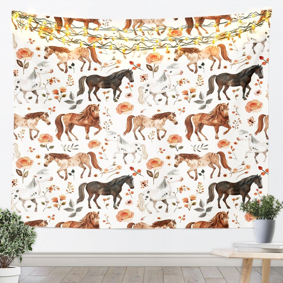 Feelyou Kawaii Duck Tapestry Light Pink Funny Duck Wall Art Gifts for Pet Lovers Wall Hanging Blanket for Living Room Bedroom Cartoon Animal Home Decor Medium 59"x59" Cute Farmhouse image 3