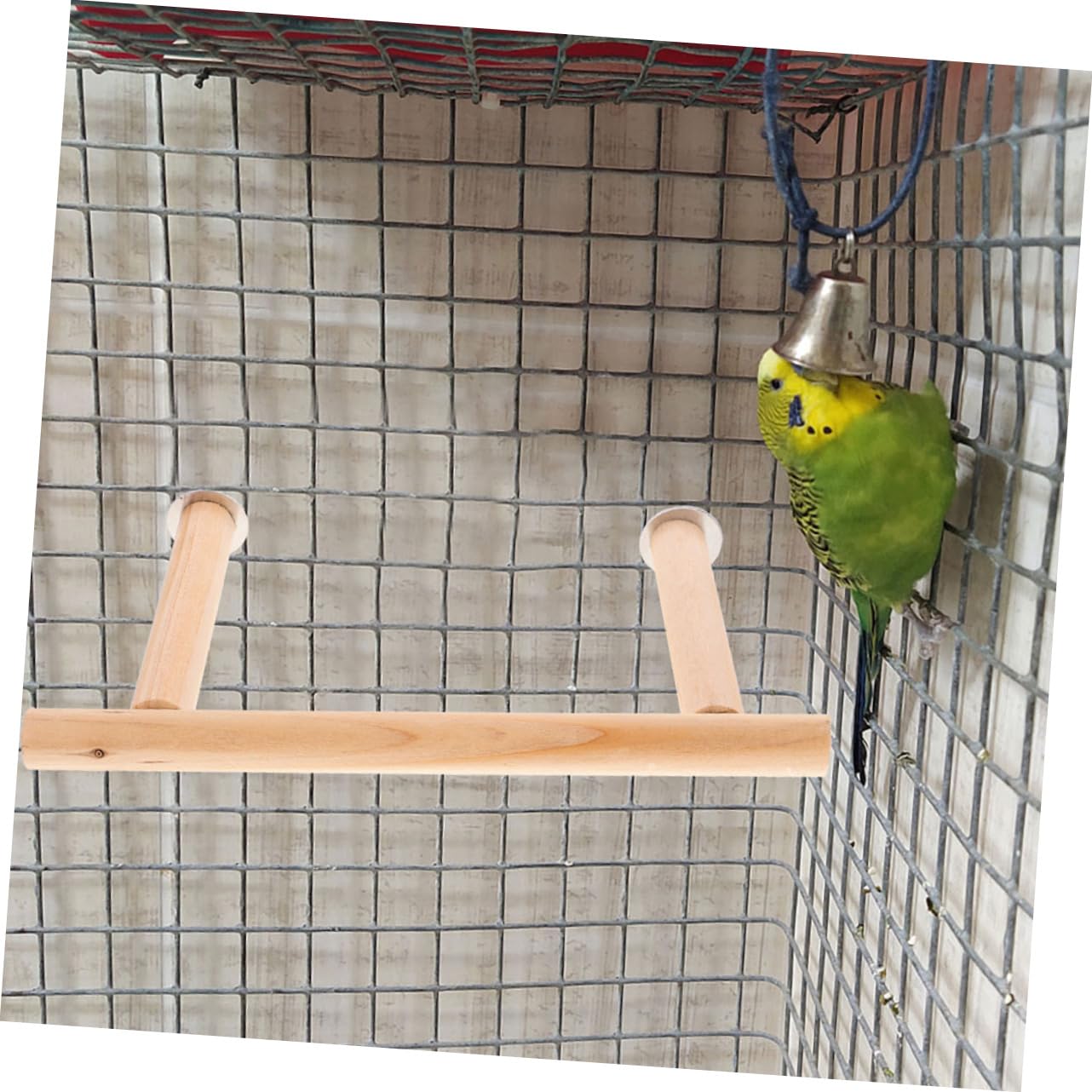 VANZACK 6pièces Perchoir pour Oiseaux Naturel Support pour Perruches Et Perroquets Accessoire De Cage à Oiseaux