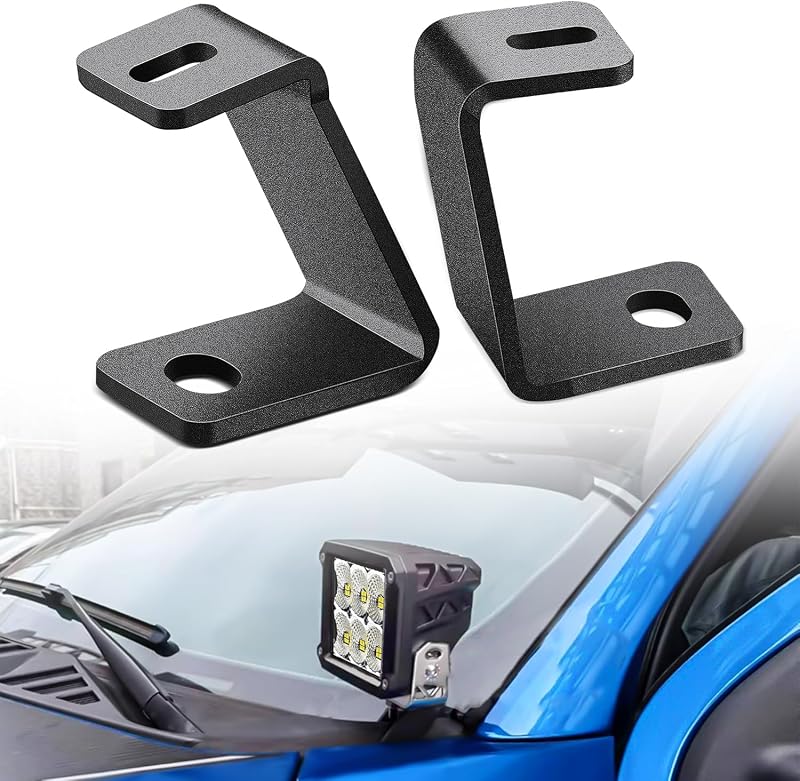 Suportes para Farol LED no Capô Nilight para Ford F-150 2015–2023 e F-150 Raptor 2017–2023 – Par