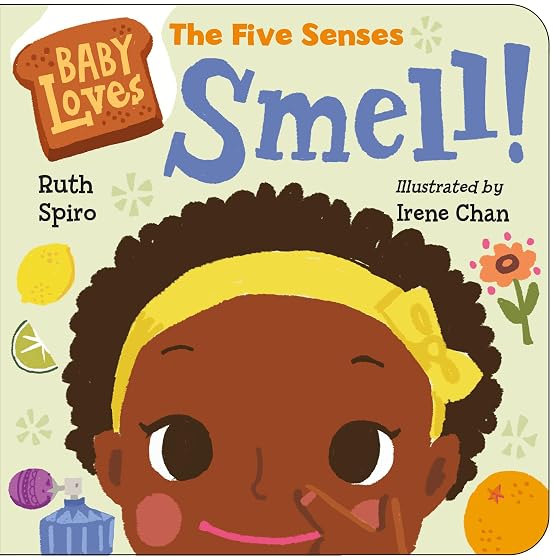 Baby loves the five senses: smell!