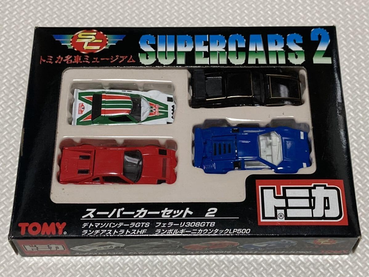 Amazon | 未 スーパーカーセット2 トミカ名車ミュージアム supercars2 