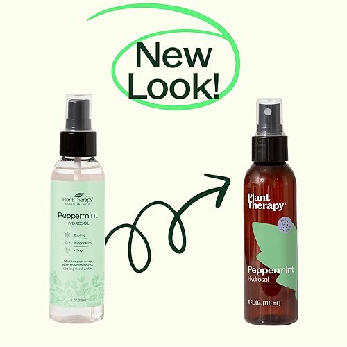 Miniatura 6 de Plant Therapy Agua de flor de hidrosol de menta, subproducto de aceites esenciales 4 oz