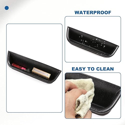 Miniatura 6 de Co-pilot - Bandeja organizadora de barra de agarre de pasajeros para Mercedes Benz Clase G 2004-2018, caja de almacenamiento lateral para tablero de