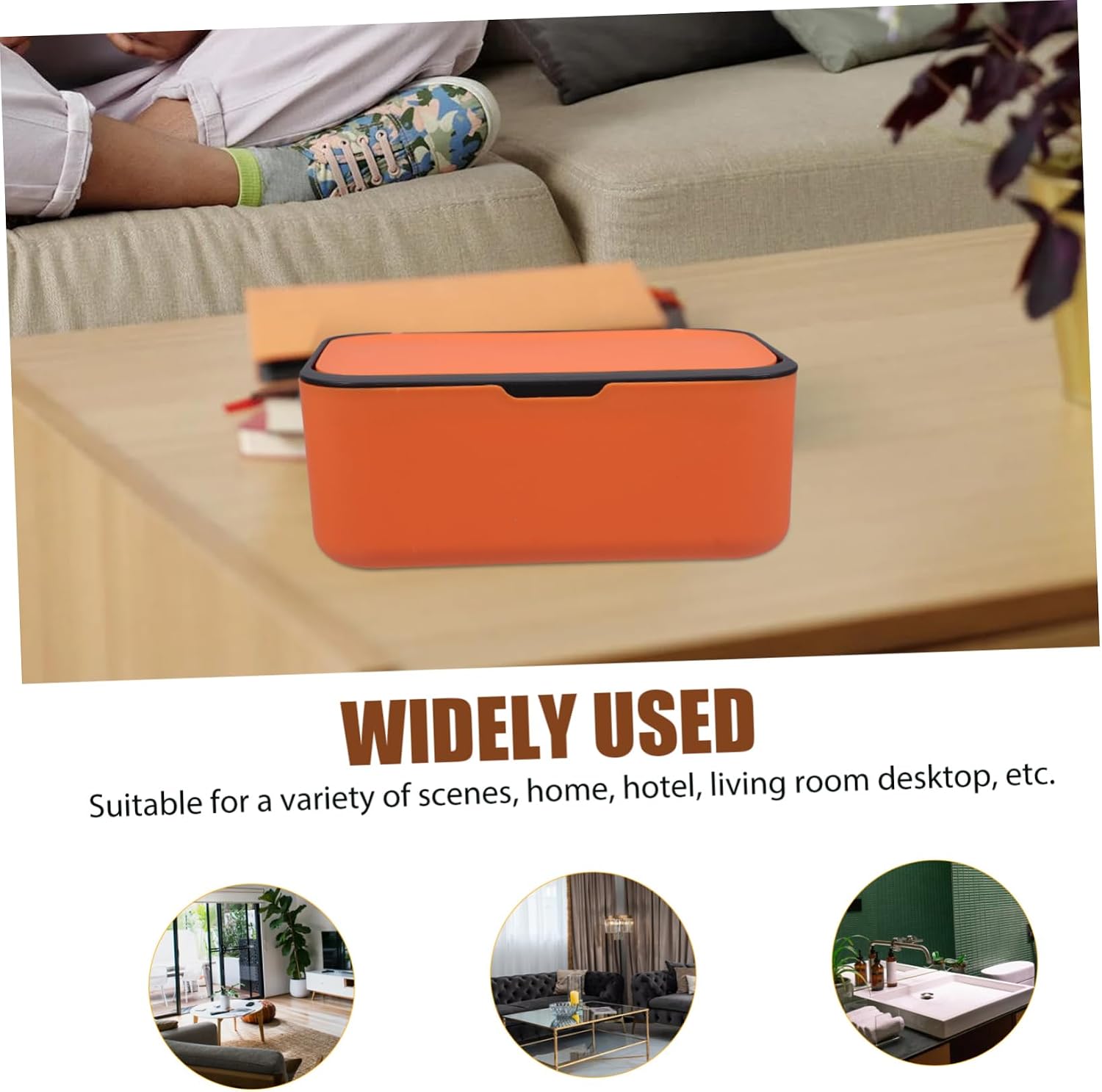 Ciieeo Portable Wipe Holder Lid Rectangle Tissue Box Cover for Diaper Wipes Refillable Wet Tissue Storage Case for Home Travel and Baby Care