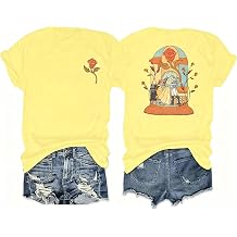 Magic Kingdom Shirt for Women Family Matching T Shirt Castle Graphic Shirts | Magic Kingdom Shirt for Women Castle Graphic Shirts Family Matching T Shirt Holiday Vacation Short Sleeve Tops