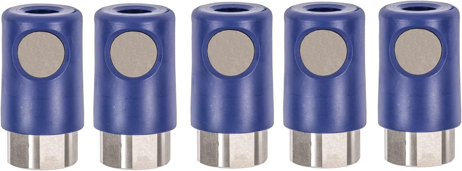 Prevost Silver Air Plug Coupler IRC 061201 1/4" FNPT Prevost IRC (5)