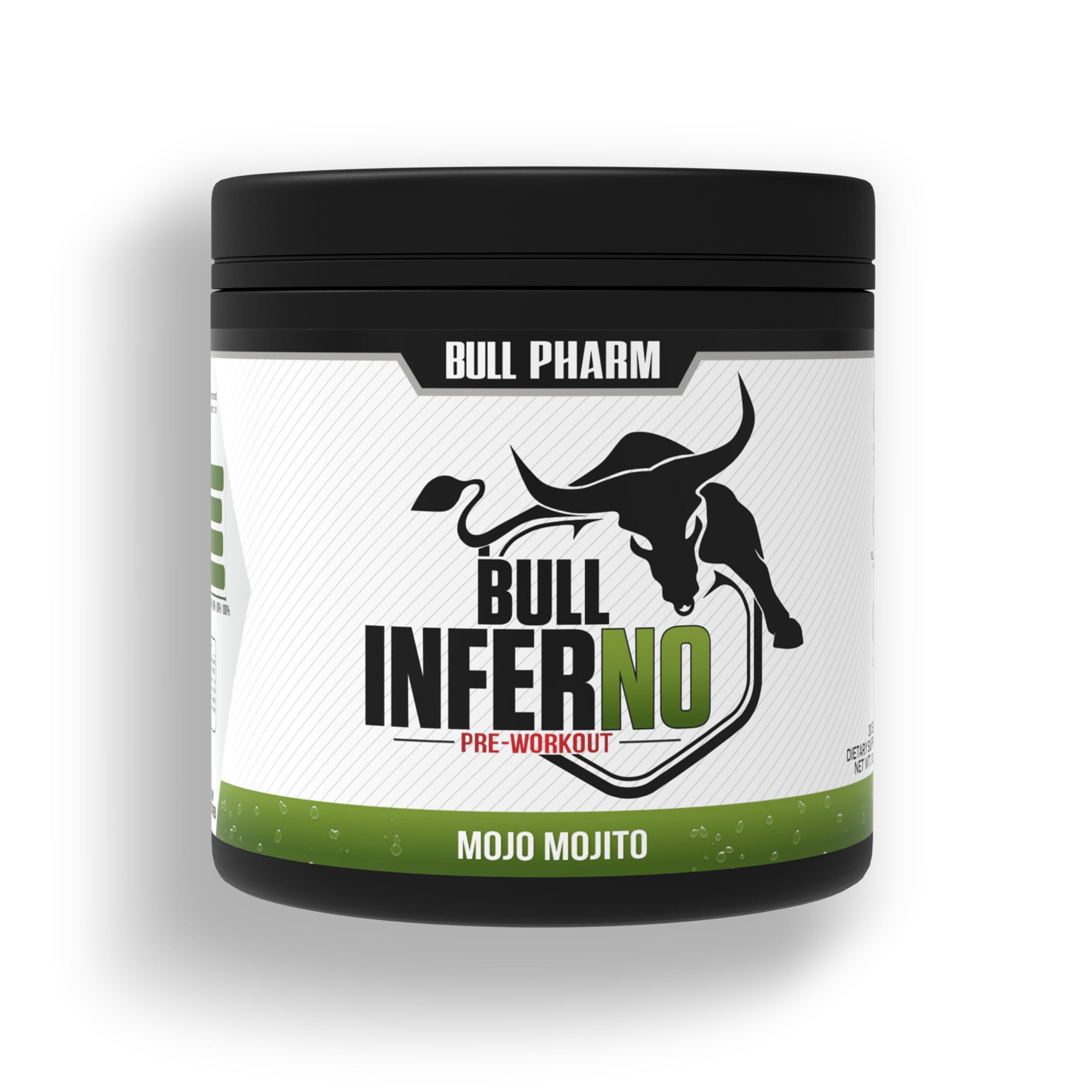 BULL INFERNO Pre Workout Powder for Energy, Pump, Endurance & Focus | Nitric Oxide Booster | Gym & Workout Supplement | FSSAI Approved | Mojo Mojito Flavour | 300g-image-38