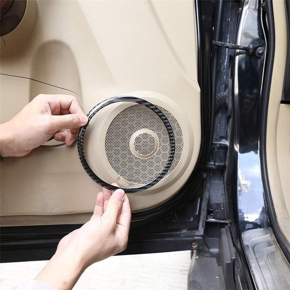Autobro for Honda CR-V 2007-2011, ABS Car Interior Door Speaker Ring Circle Cover Trim
