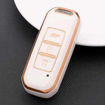 TPU Car Key Case FOB Cover, for Baojun 730 510 560 360 RS-5 530 630 Full Cover Holder Auto Shell Accessories Keychain