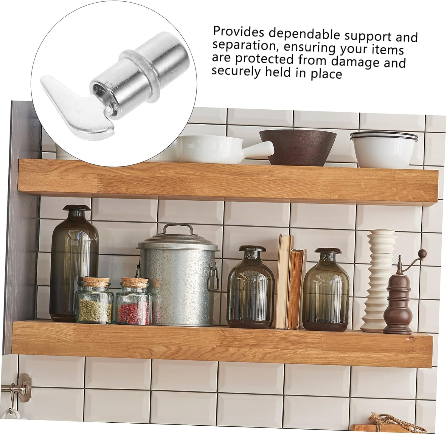 10pcs Steel Shelf Pegs for Adjustable Wall Mounted Metal Shelves Heavy Duty for Cabinets and Storage Units Sturdy Accessories