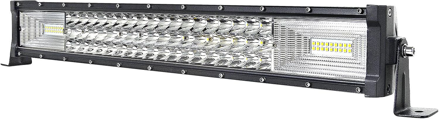 SKYWORLD Straight 22 Inch 270W LED Light Bar - Spot/Flood Combo Beam Driving Lamp, Off-Road Fog Lights for Trucks, SUV, 4x4, ATV, UTV, Boat, Trailer with Wiring Harness Kit