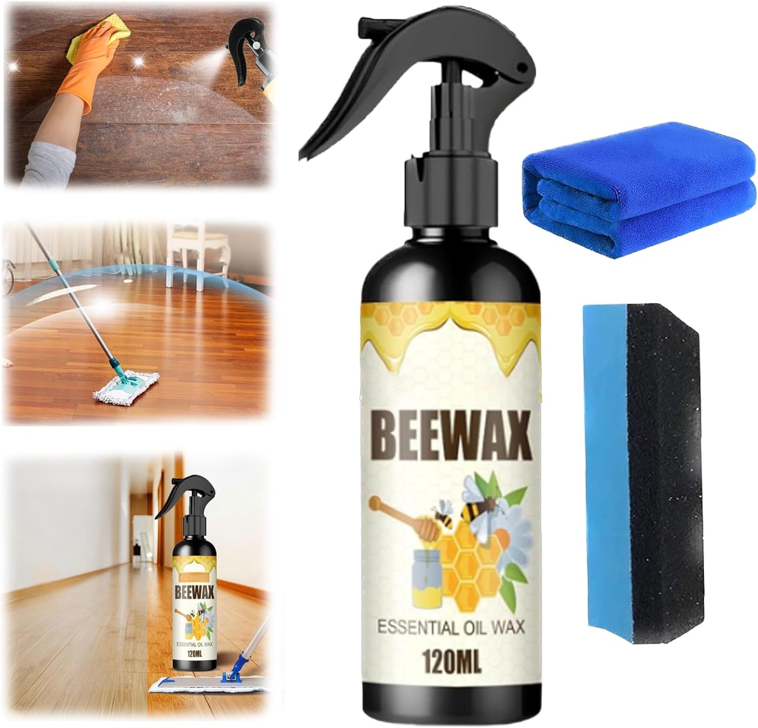 Natural MicroMolecularized Beeswax Spray, Molecularized Beeswax Spray