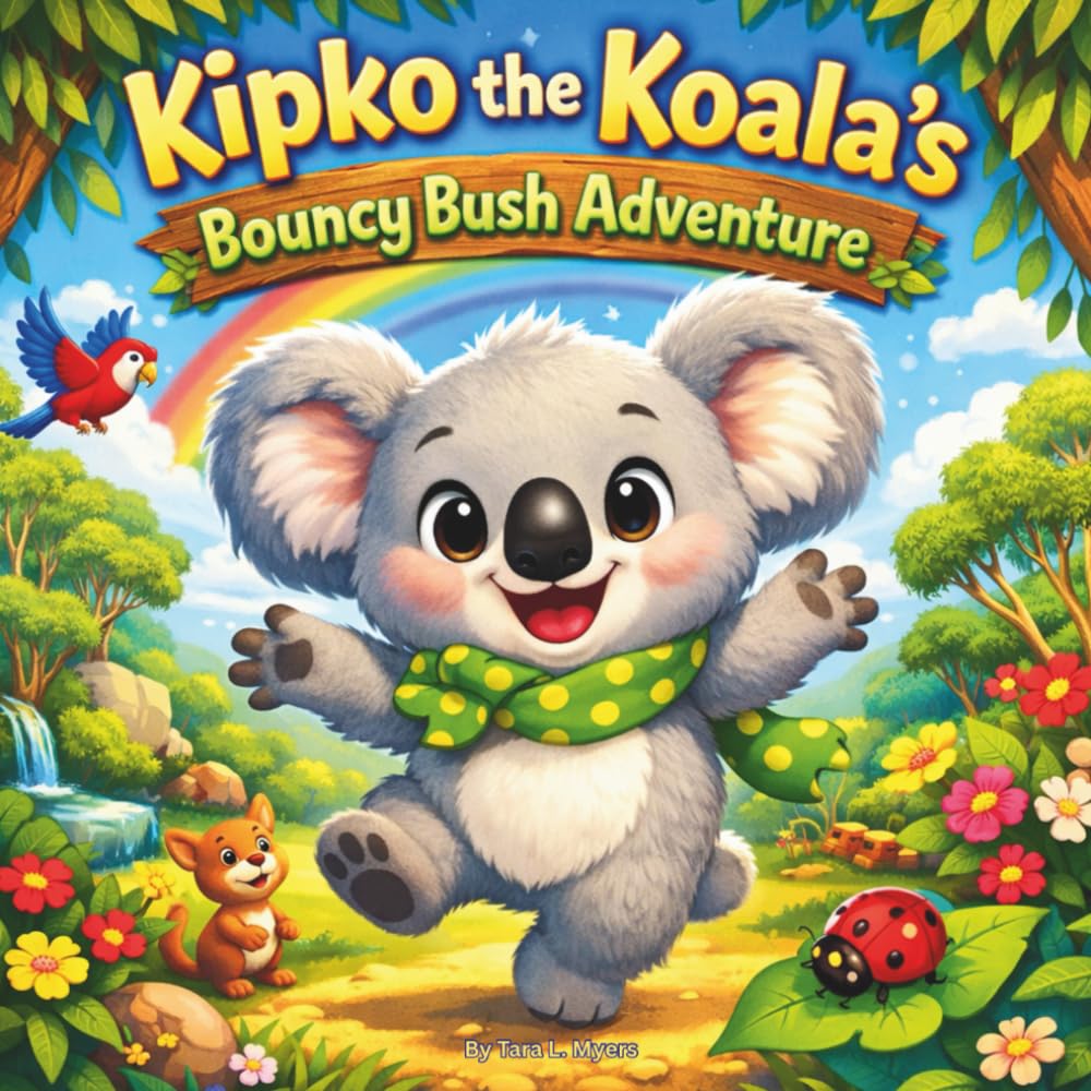 Kipko the Koala’s Bouncy Bush Adventure: Children's Storybooks| A Rhyming Journey of Courage, Curiosity, and Cozy Koala Fun| Adventure| Animals| ... 30 Pages| Size 8.5 x 8.5 (Childrens Books)