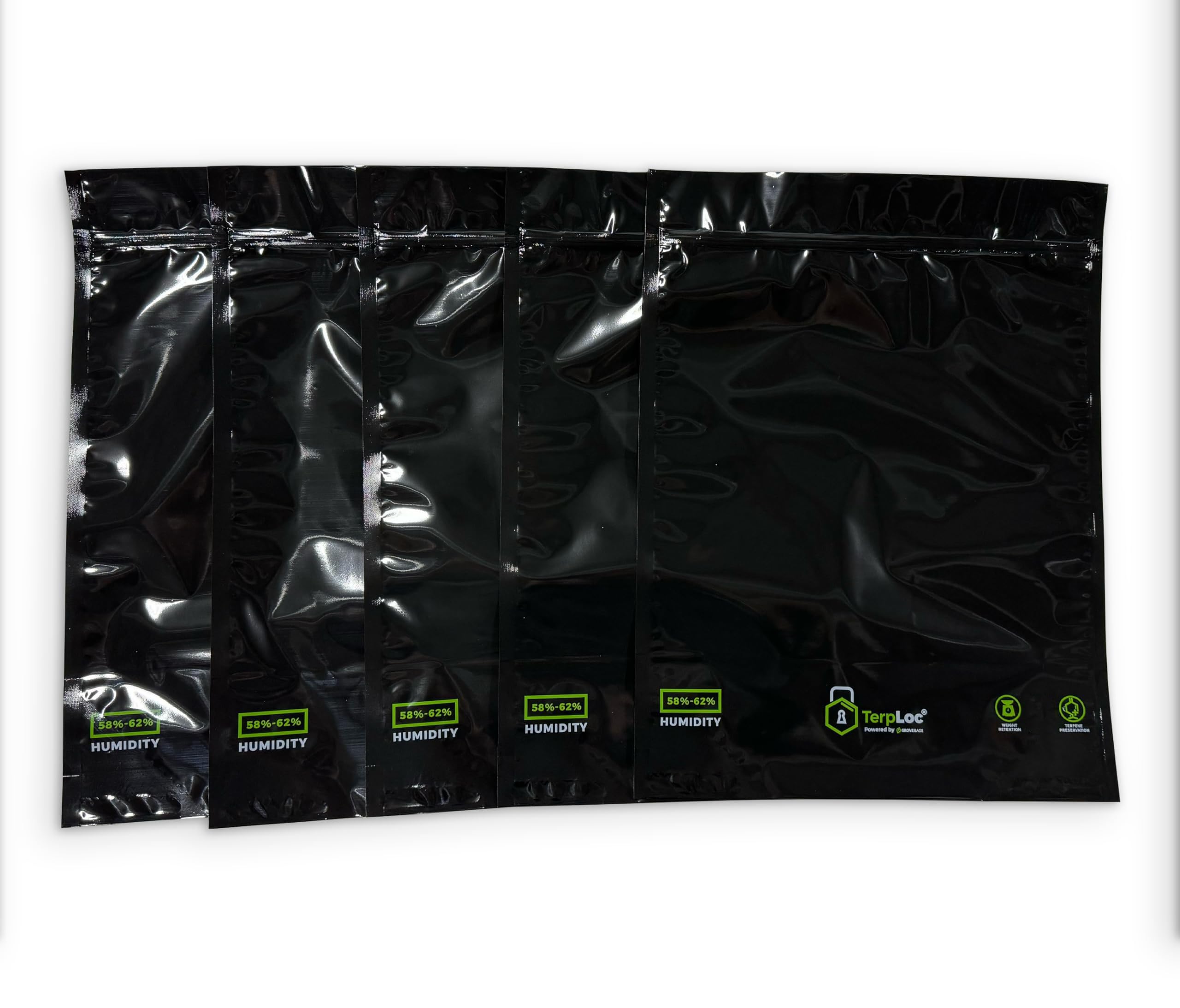 Official Grove Bags 1lb Opaque 5-pack - (5) 1lb Opaque Terploc Pouches