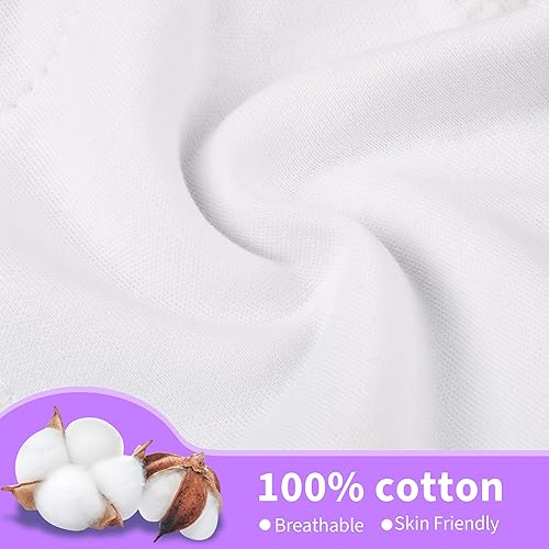 Miniatura 5 de BIG ELEPHANT Pantalones de entrenamiento para niños pequeños, ropa interior absorbente de algodón suave para bebés niños y niñas