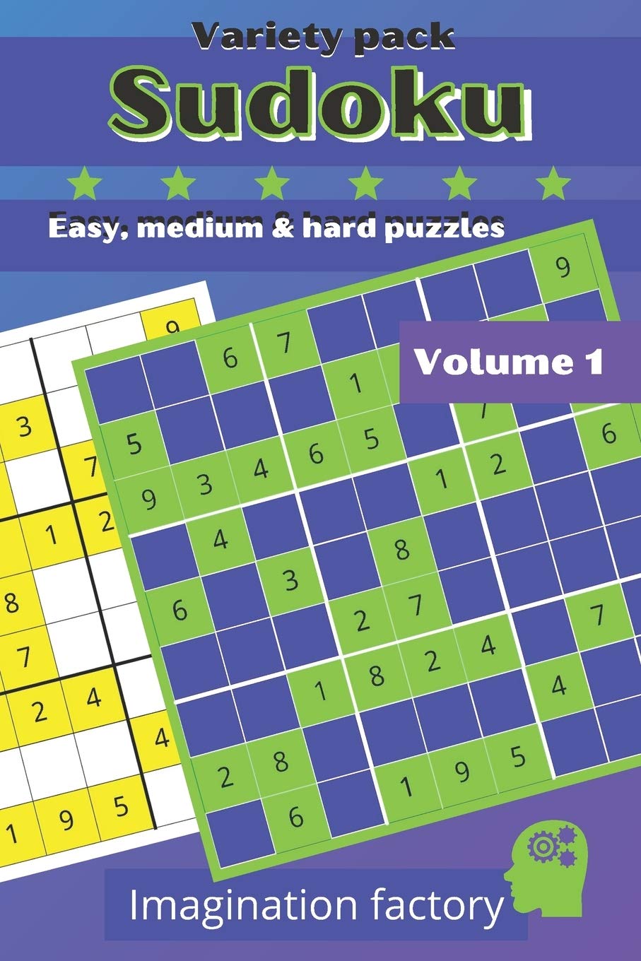 Sudoku variety pack. Easy, medium & hard puzzles: 100 puzzles. 6x9 travel size. Easy to carry (Travel Sudoku variety packs. On the go or at home !)