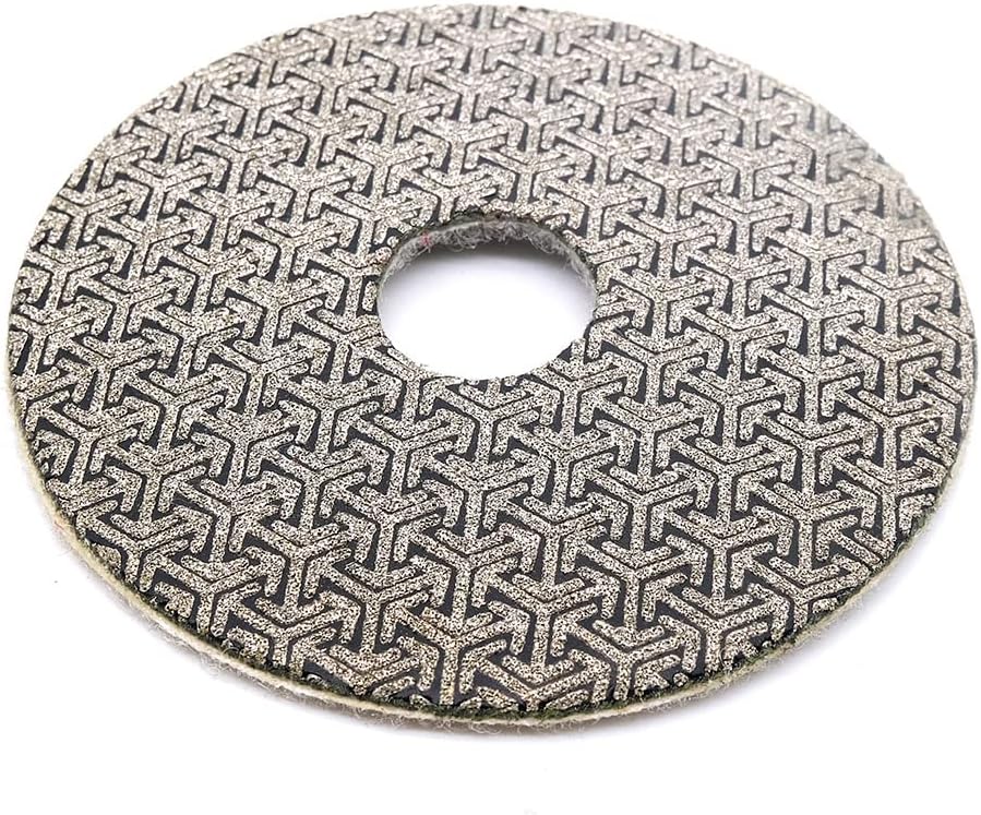3 Inch Diamond Polishing Pad Sanding Disc Grit 60 Dry Wet for Glass Ceramic Concrete Marble Granite Metal