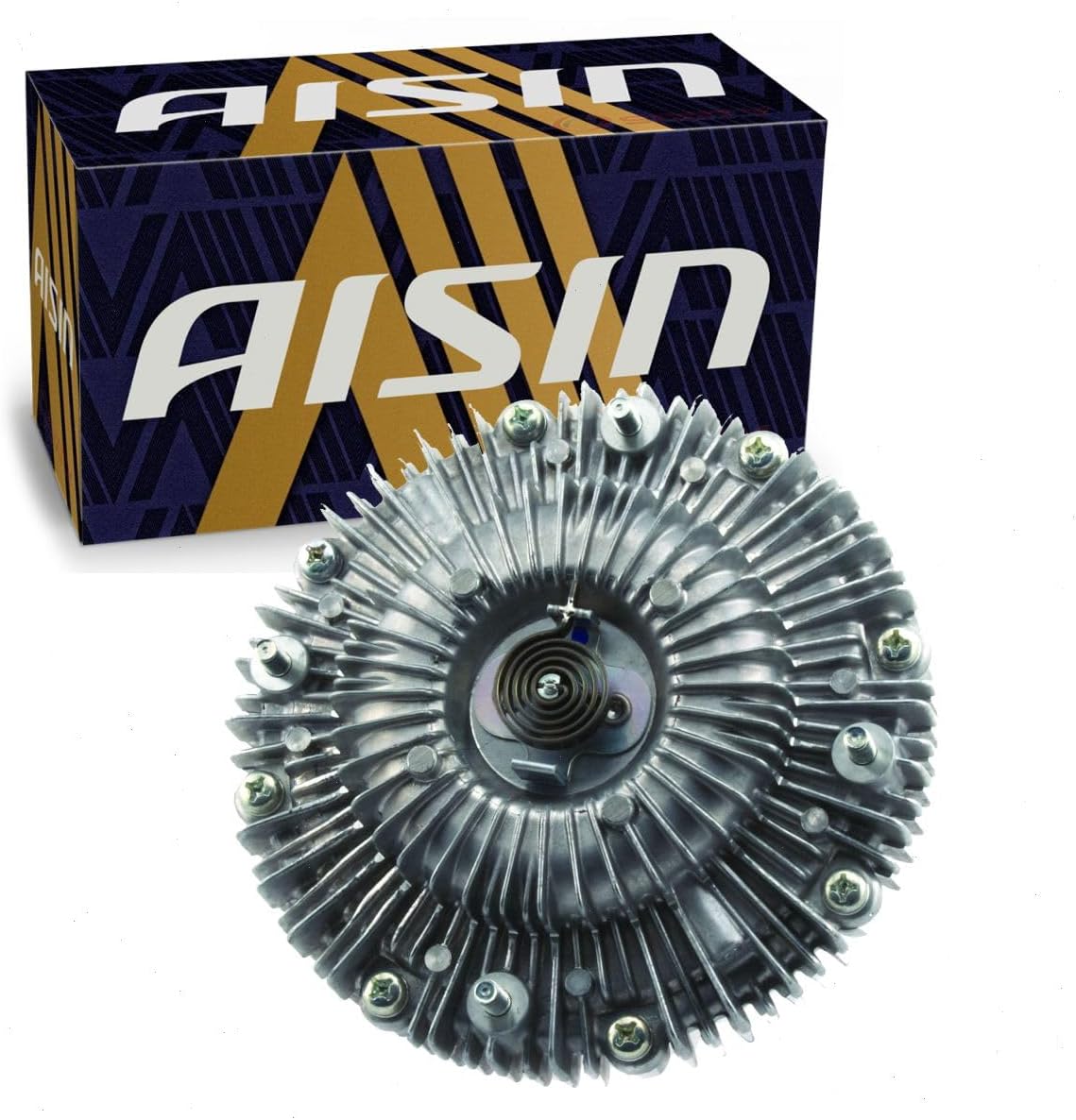 AISIN Engine Cooling Fan Clutch compatible with Toyota Land Cruiser 4.0L 4.2L L6 1979-1990